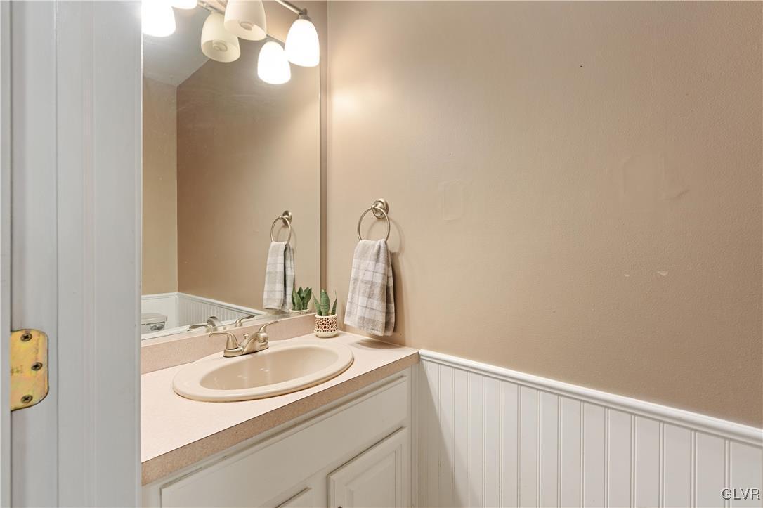 2229 Juniper Drive Coplay, PA 18037 - Photo 20 of 52 a bathroom with a sink and a mirror
