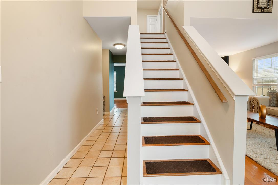 2229 Juniper Drive Coplay, PA 18037 - Photo 22 of 52 a view of entryway and hall with wooden floor