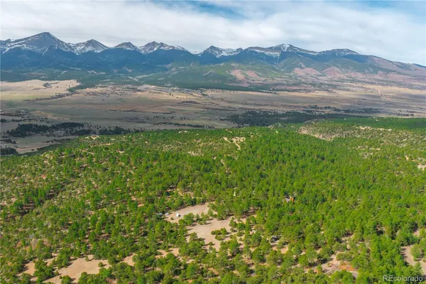 a view of mountain view with mountains in the background
