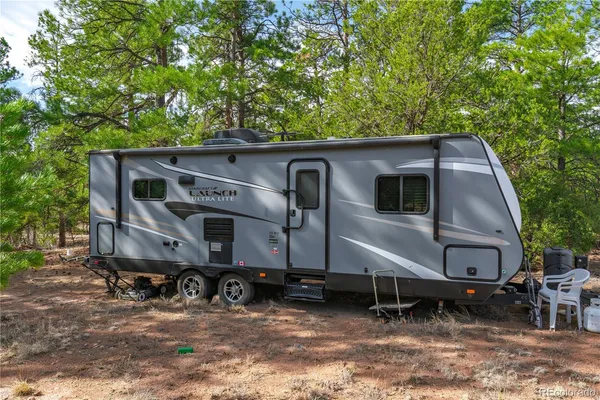 a backyard of a house