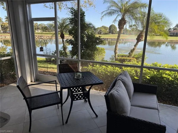 a view of a outdoor seating