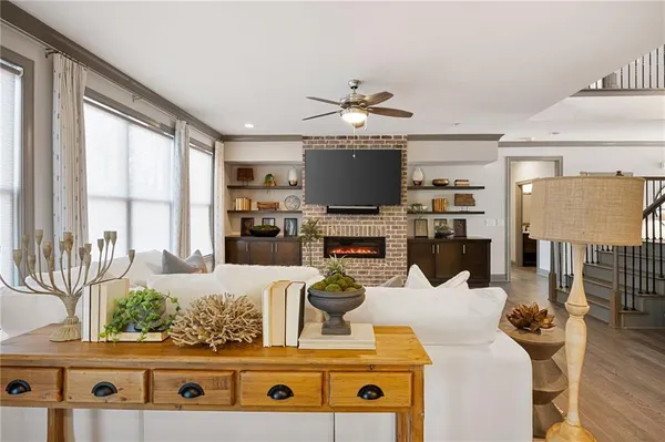 a bathroom with a bathtub and a toilet