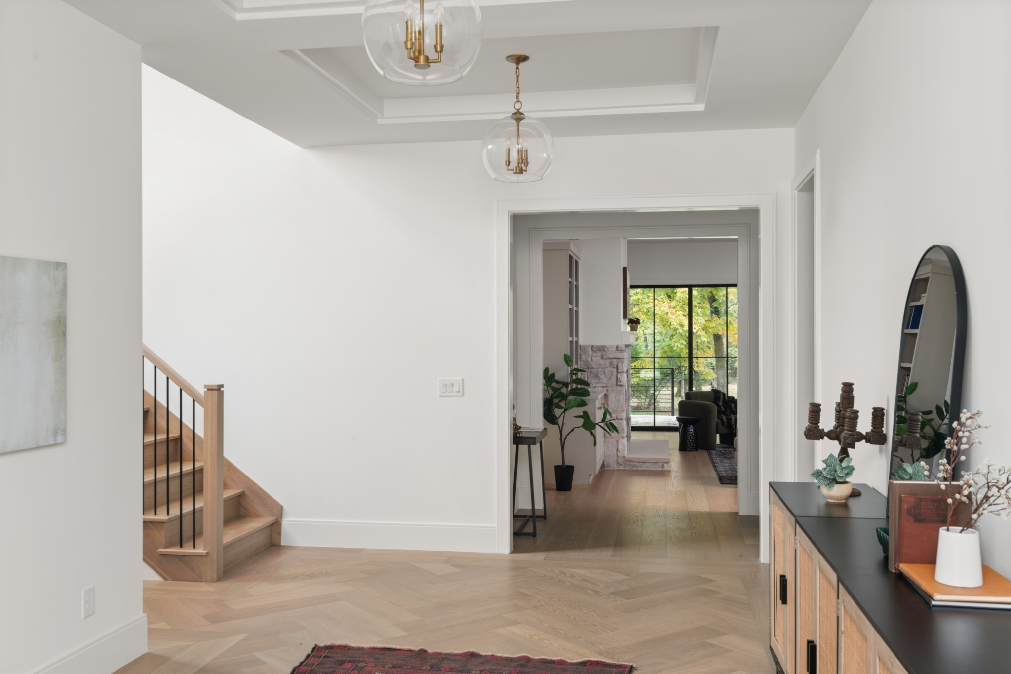 706 Brook Hollow Road Nashville, TN 37205 - Photo 12 of 55 a view of a livingroom with furniture and a potted plant