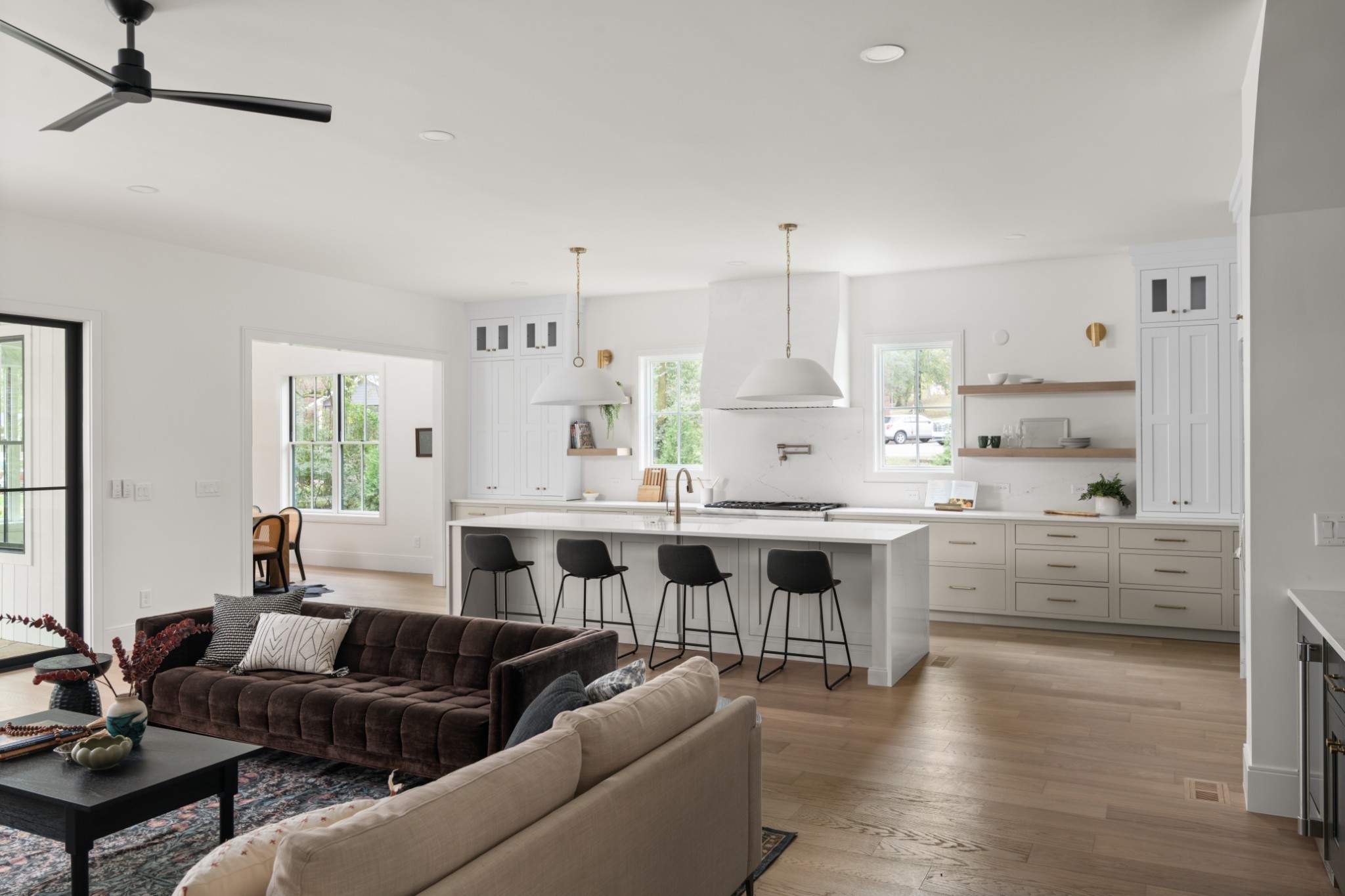 706 Brook Hollow Road Nashville, TN 37205 - Photo 9 of 55 a living room with furniture and a large window