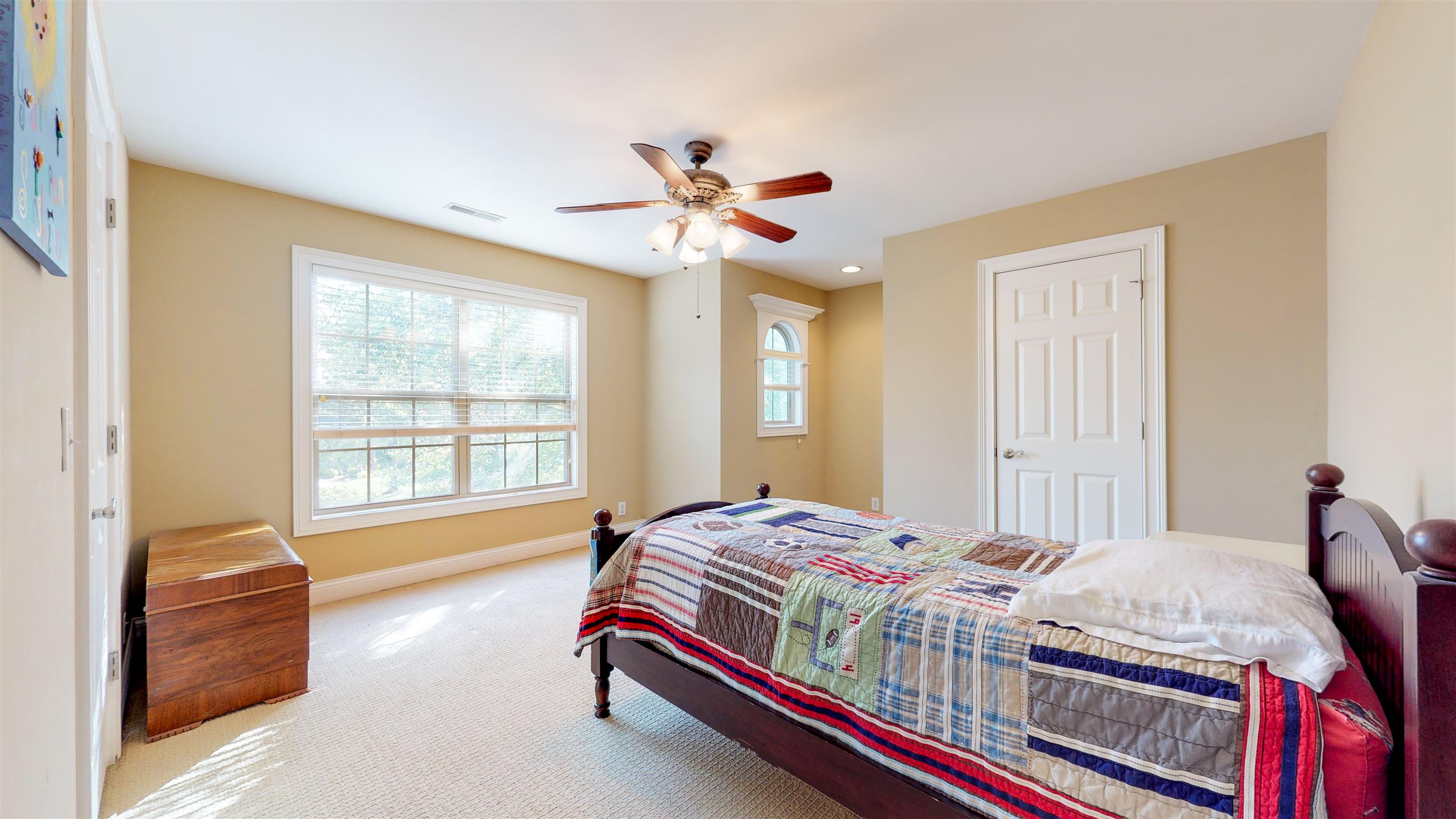 5344 Sherrington Road Murfreesboro, TN 37128 - Photo 15 of 24 HUGE bedroom upstairs w/ ceiling fan