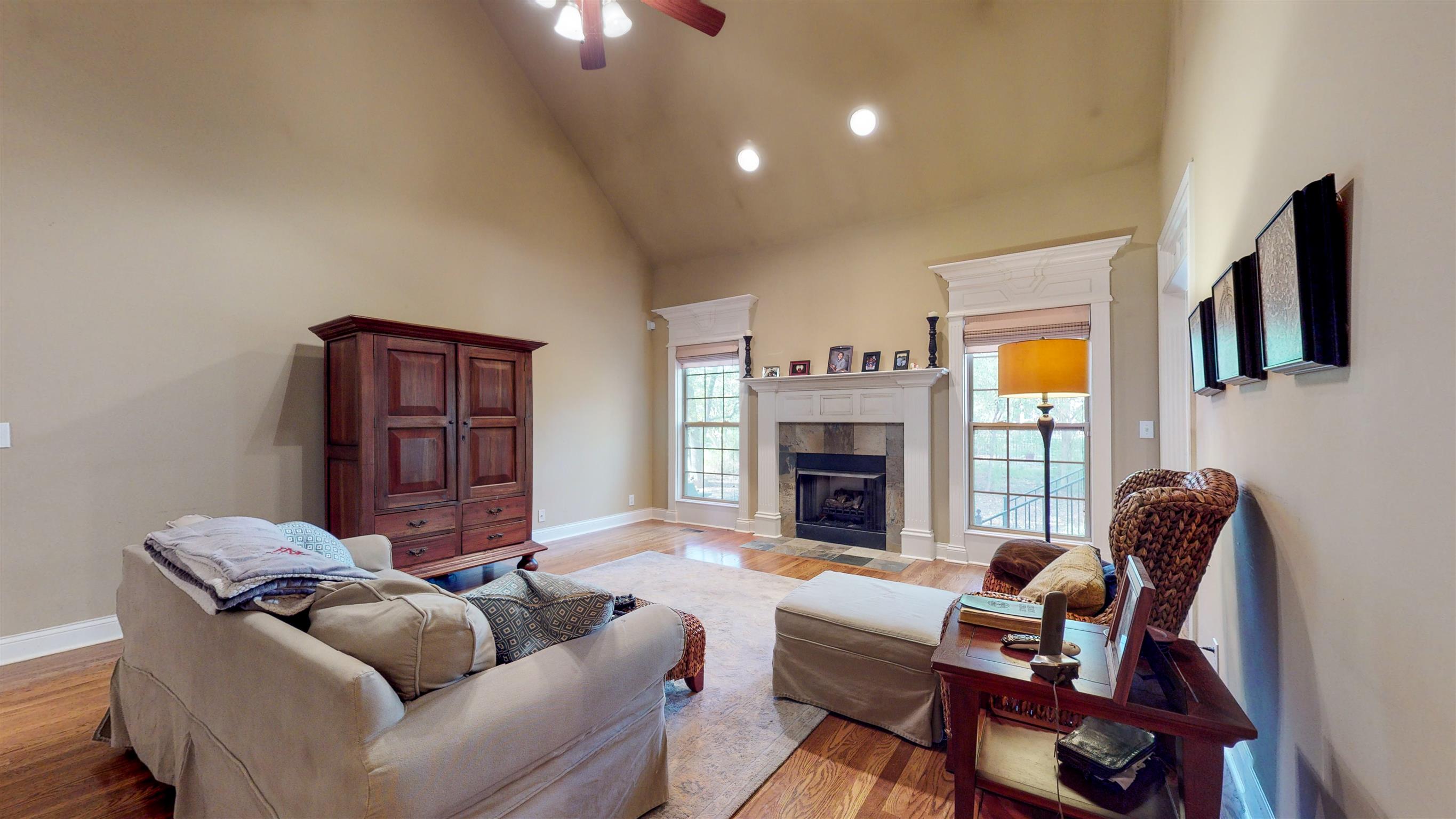 5344 Sherrington Road Murfreesboro, TN 37128 - Photo 6 of 24 Vaulted ceilings in great room w/ fireplace