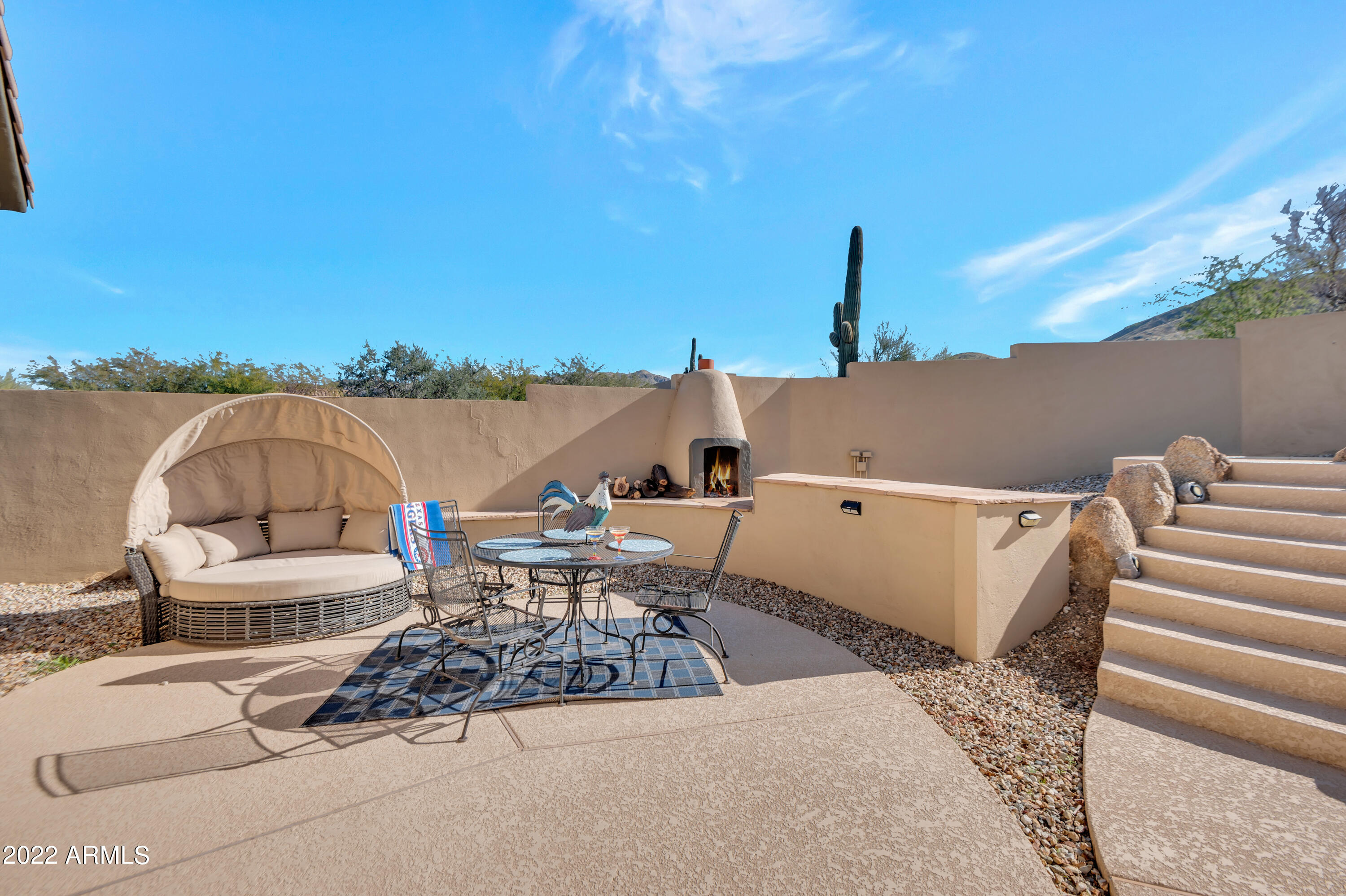 1725 West Pearce Road Phoenix, AZ 85041 - Photo 13 of 33 Lounge Deck & Outdoor Fireplace