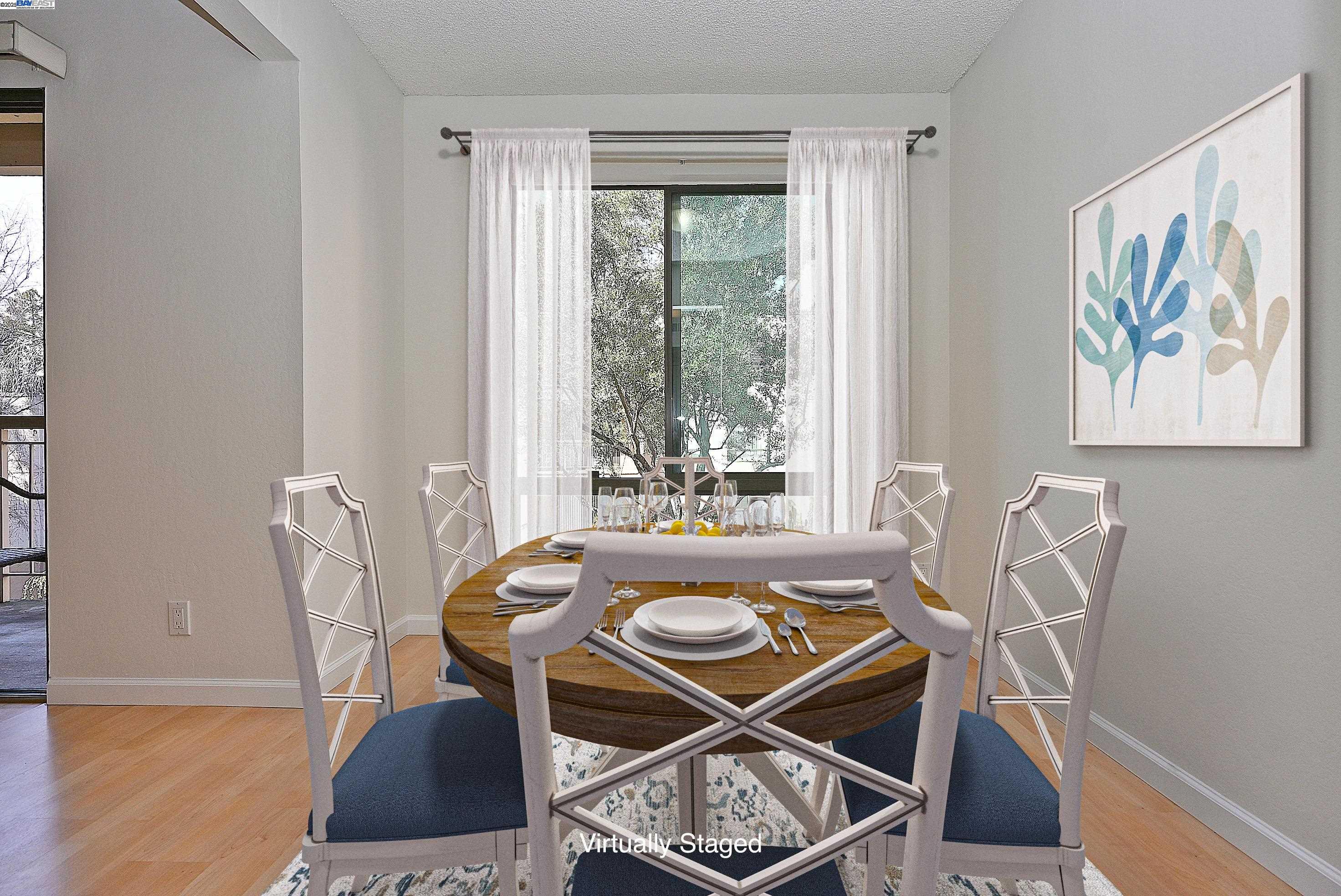 320 North Civic Drive, Unit 307 Walnut Creek, CA 94596 - Photo 9 of 37 a dining room with furniture and window