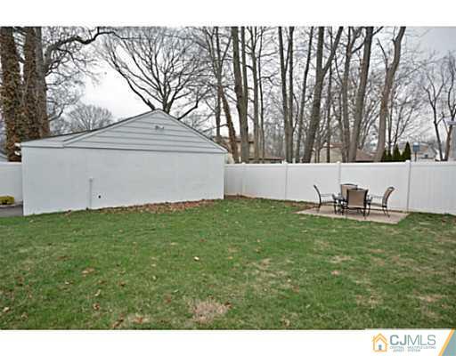 110 Highfield Road Colonia, NJ 07067 - Photo 20 of 23 a view of a backyard