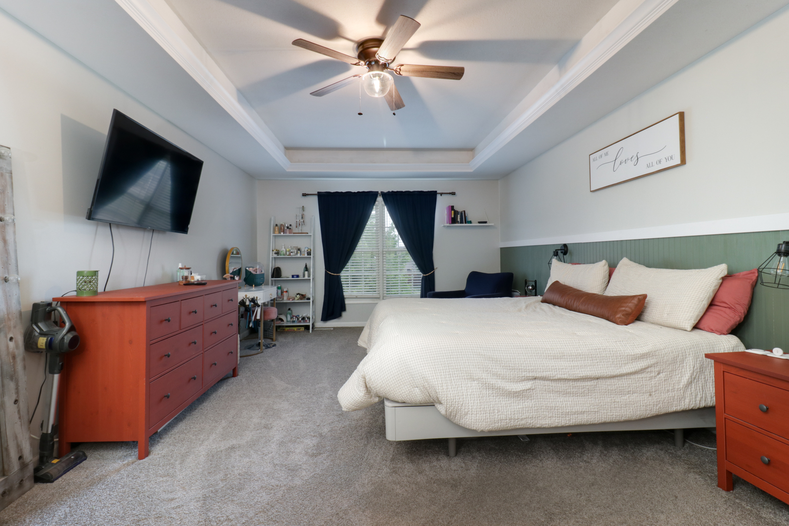 3283 Marimarsh Lane Normal, IL 61761 - Photo 13 of 28 a bed room with a bed and a television