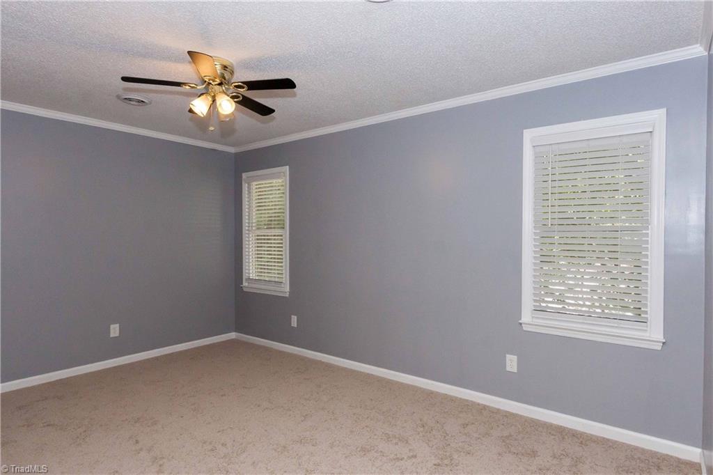 3102 Spring Mill Road Greensboro, NC 27406 - Photo 19 of 27 Bedroom #3, located upstairs, is spacious and light filled!