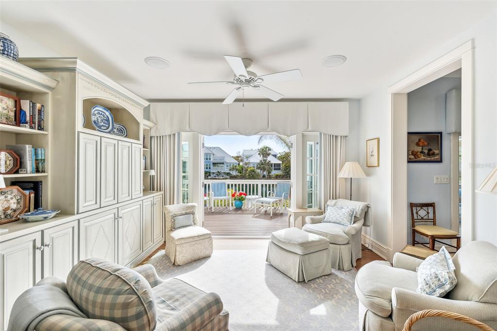 160 Sheep Shank Court Boca Grande, FL 33921 - Photo 5 of 36 a living room with furniture garden view and a large window