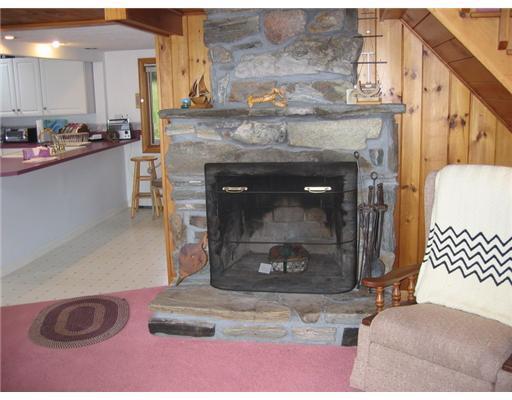 457 Long Point Road Harpswell, ME 04079 - Photo 8 of 14 Living Room. Living Room with wood...