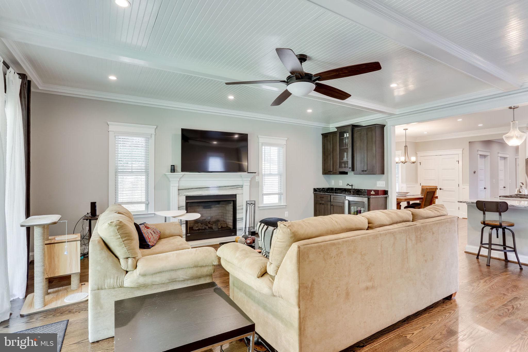 6920 Mt Daniel Drive Falls Church, VA 22046 - Photo 8 of 34 Great Room Fireplace