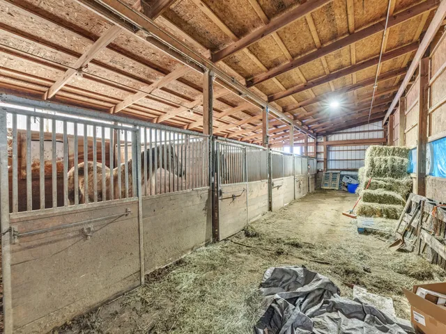 a room with musical instruments