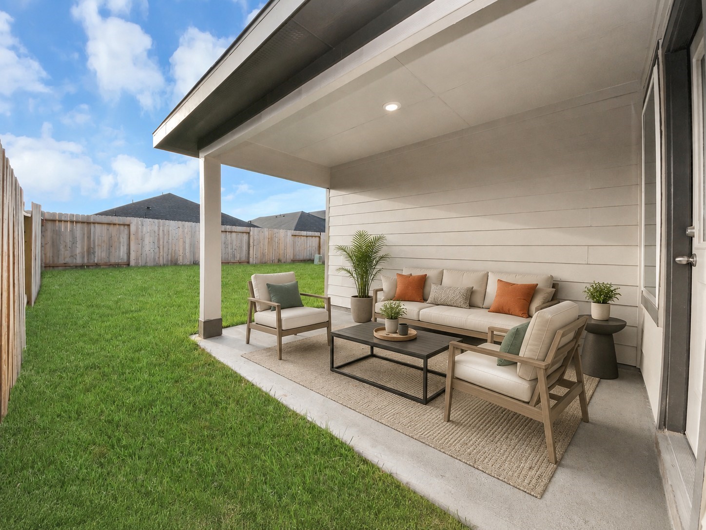 31426 Verona Ridge Drive Fulshear, TX 77441 - Photo 35 of 43 Covered patio.**Virtually staged