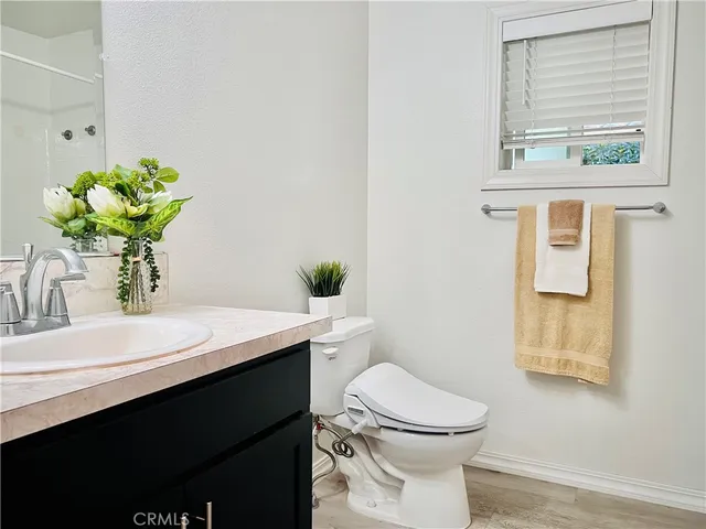 a house view with a outdoor space