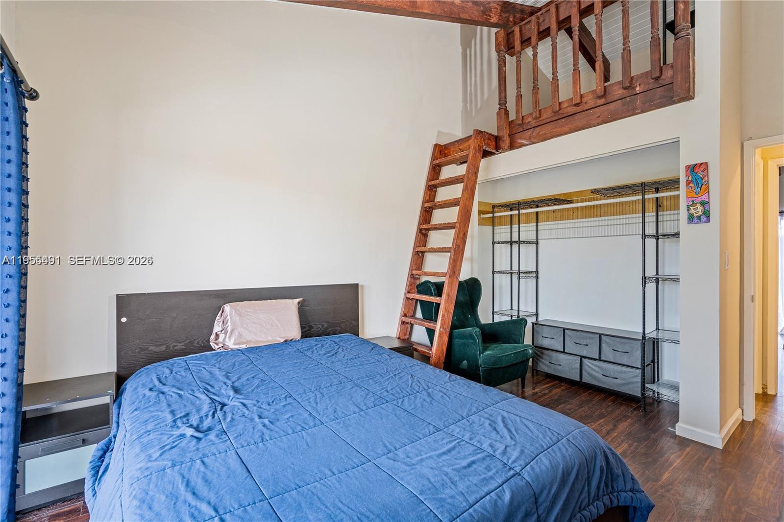 1927 Southwest 107th Avenue, Unit 306 Miami, FL 33165 - Photo 18 of 23 a bedroom with a bed and a window