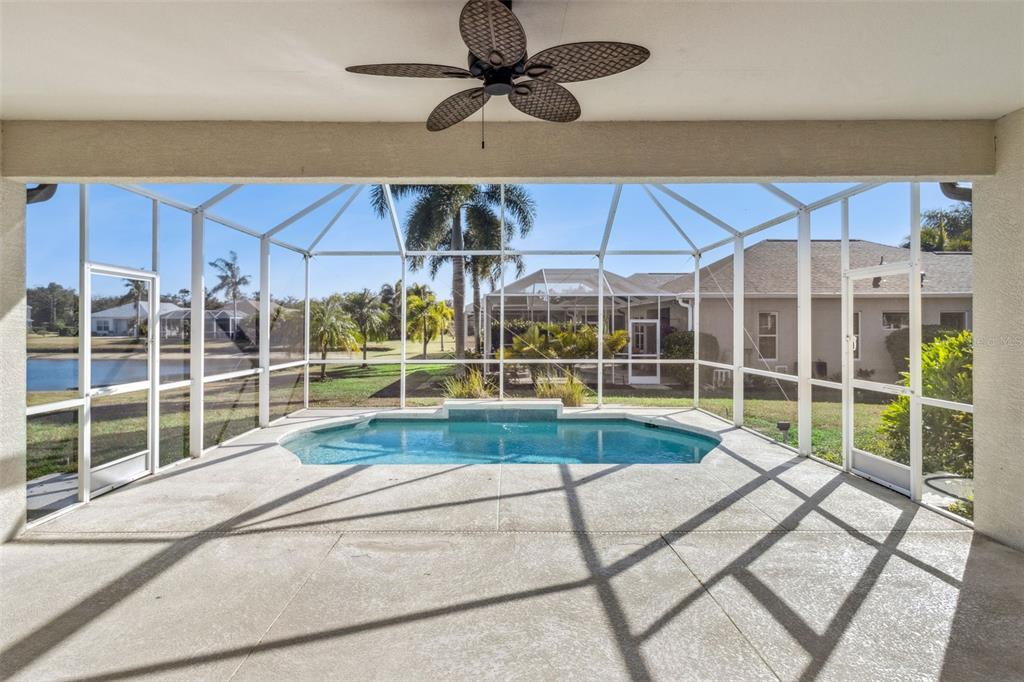 5312 Tide Point Way Bradenton, FL 34208 - Photo 31 of 40 a view of swimming pool with seating area