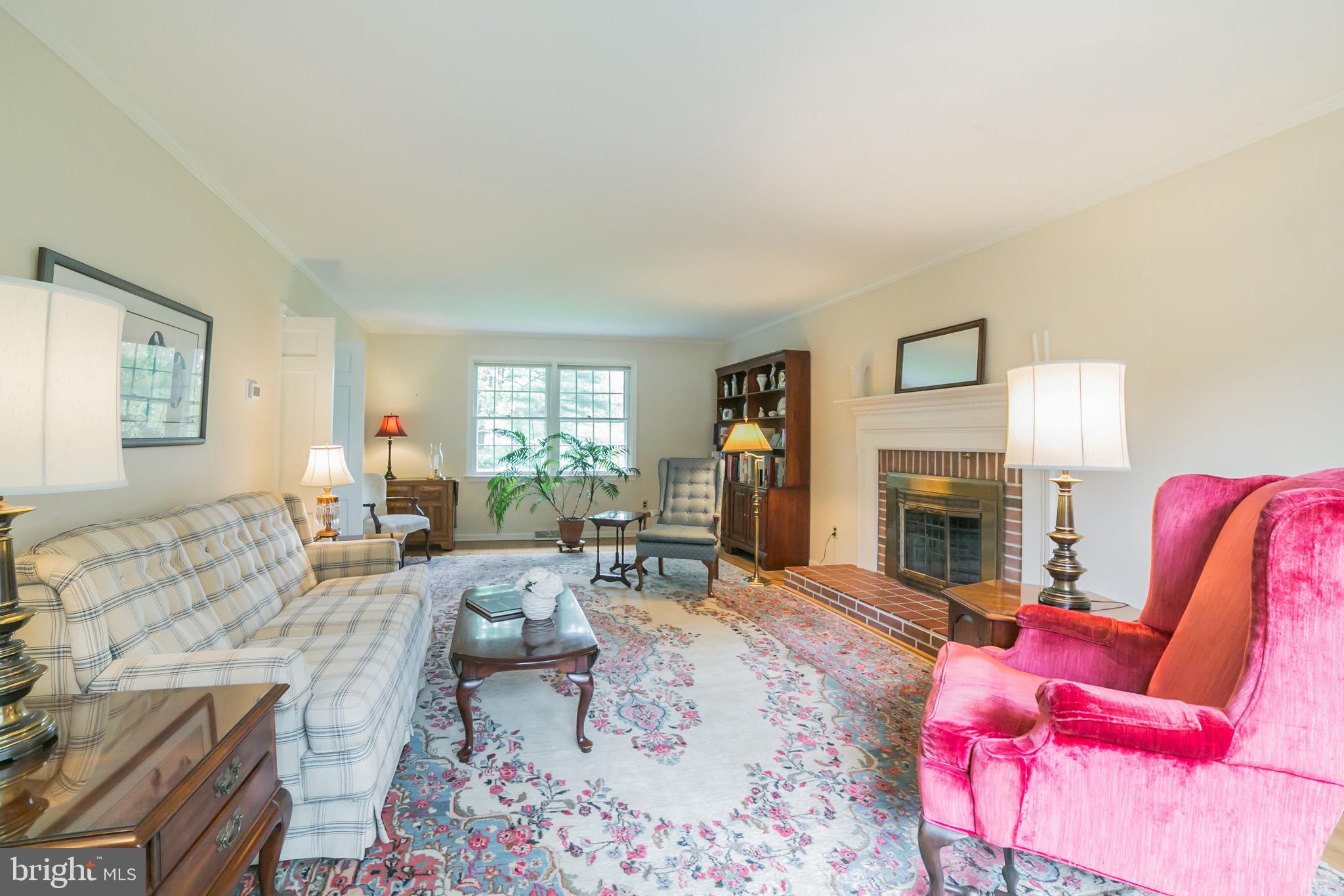 71 Peddrick Road Wayne, PA 19087 - Photo 14 of 47 Gorgeous wood floors under rug in living room