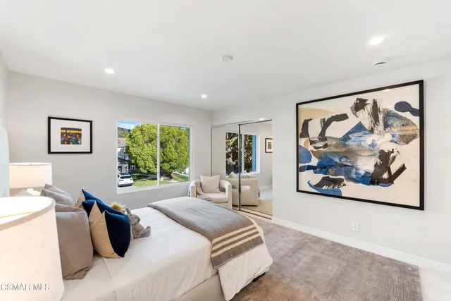 a building outdoor space with patio furniture