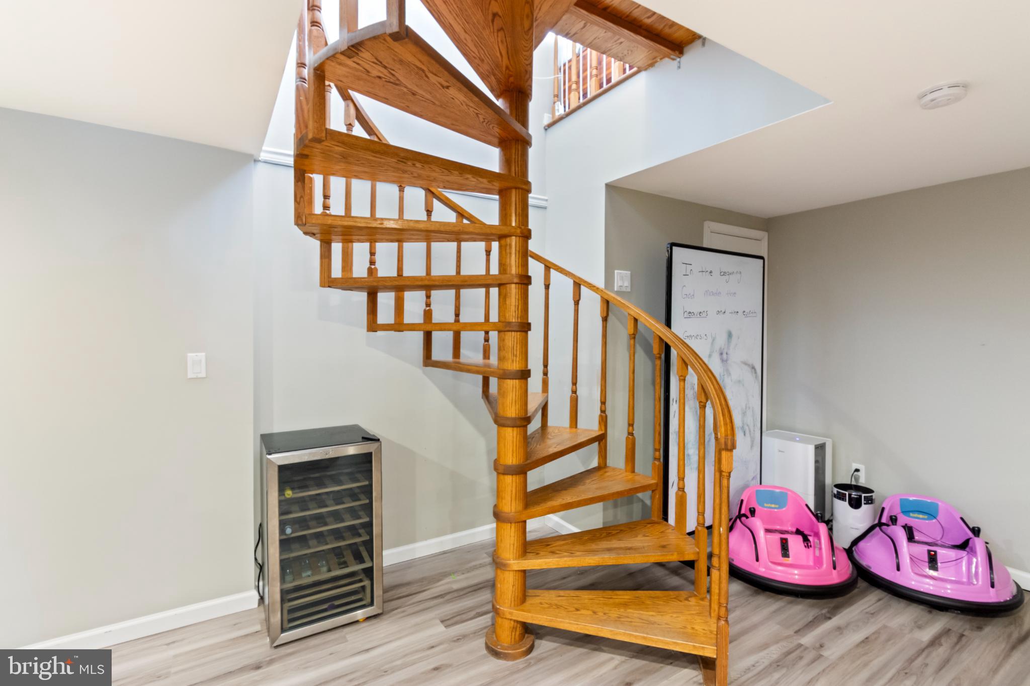 620 South Frizzellburg Road Westminster, MD 21158 - Photo 34 of 64 Charming spiral staircase in a modern space.