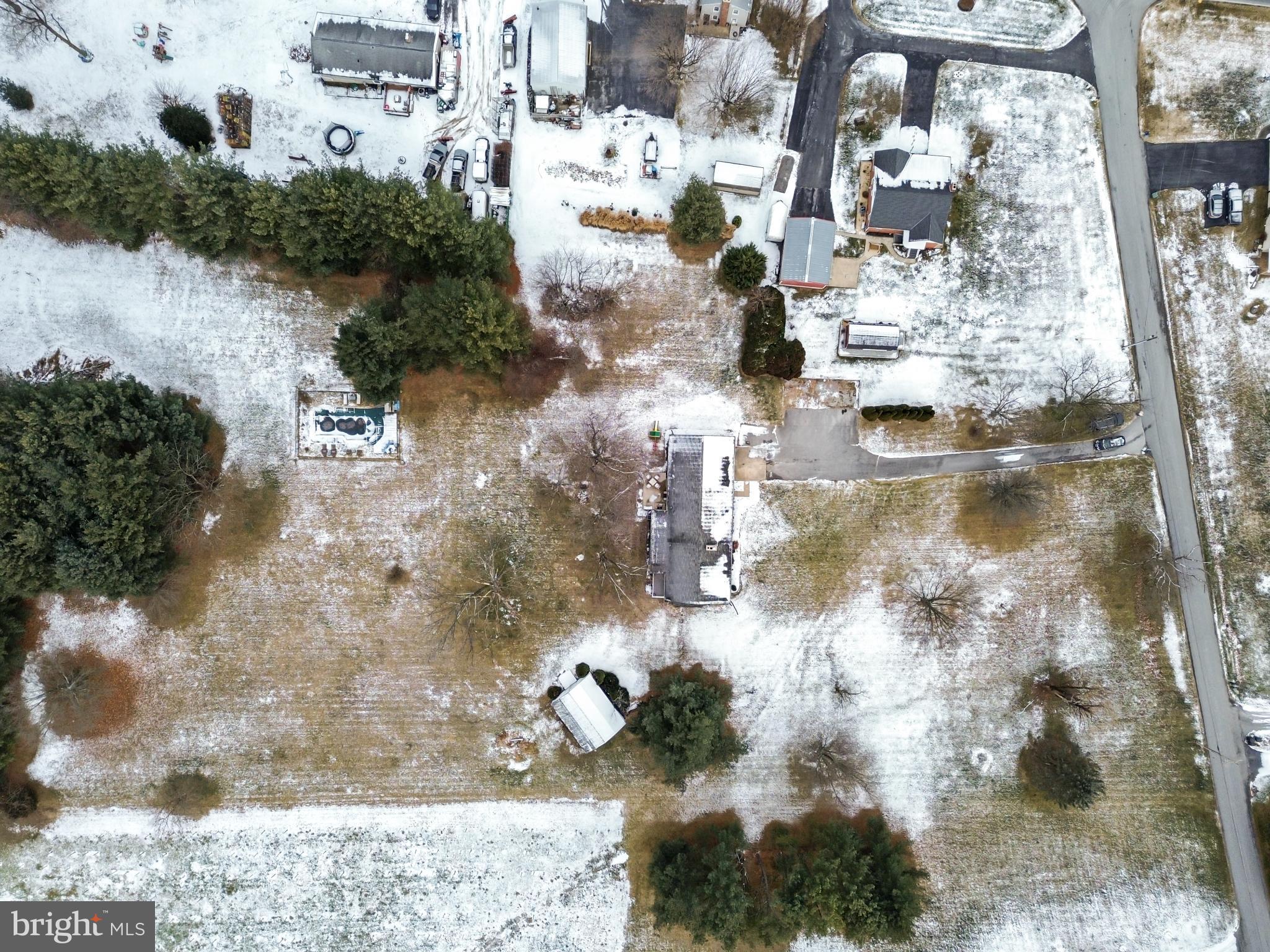 620 South Frizzellburg Road Westminster, MD 21158 - Photo 45 of 64 Snowy landscape with scattered homes and trees.
