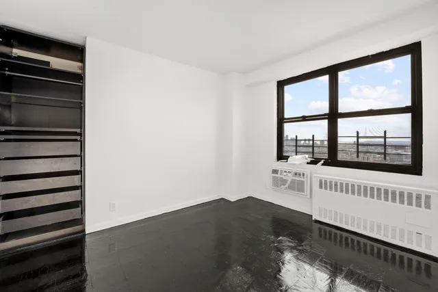 a very nice looking room with a large window