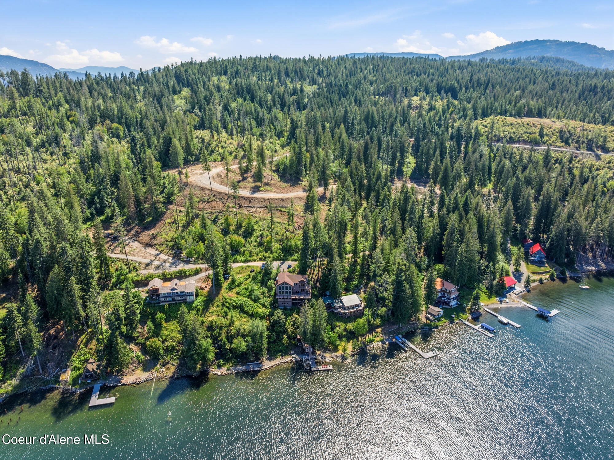 511 South Camp Bay Road Sagle, ID 83860 - Photo 61 of 64 44. aerial neighborhood