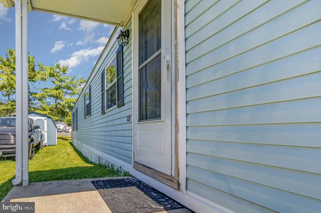 a view of a door of the house