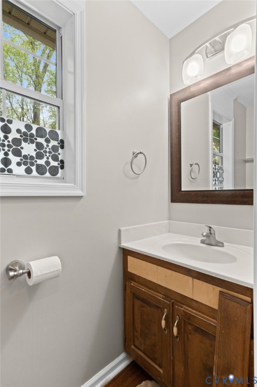 3440 Hunter's Ridge Williamsburg, VA 23188 - Photo 10 of 30 Bathroom featuring vanity and baseboards