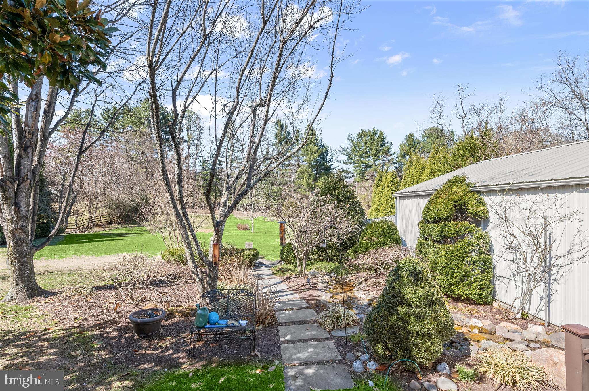 6910 Pindell School Road Clarksville, MD 21029 - Photo 51 of 73 Stone Walk from Dining Deck to Fire Pit