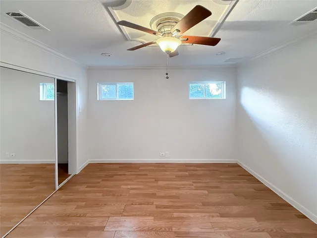 wooden floor in an empty room