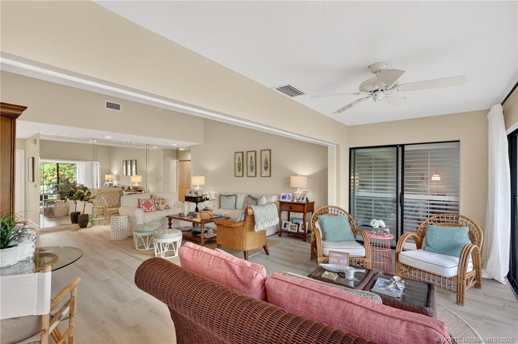 5253 Southeast Club Way Stuart, FL 34997 - Photo 14 of 66 Living Room Patio