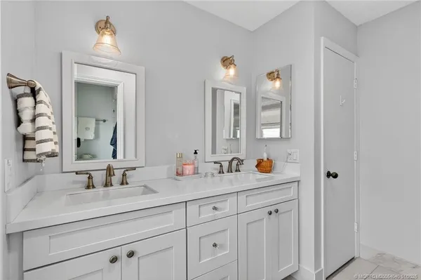 a front view of a house with outdoor space