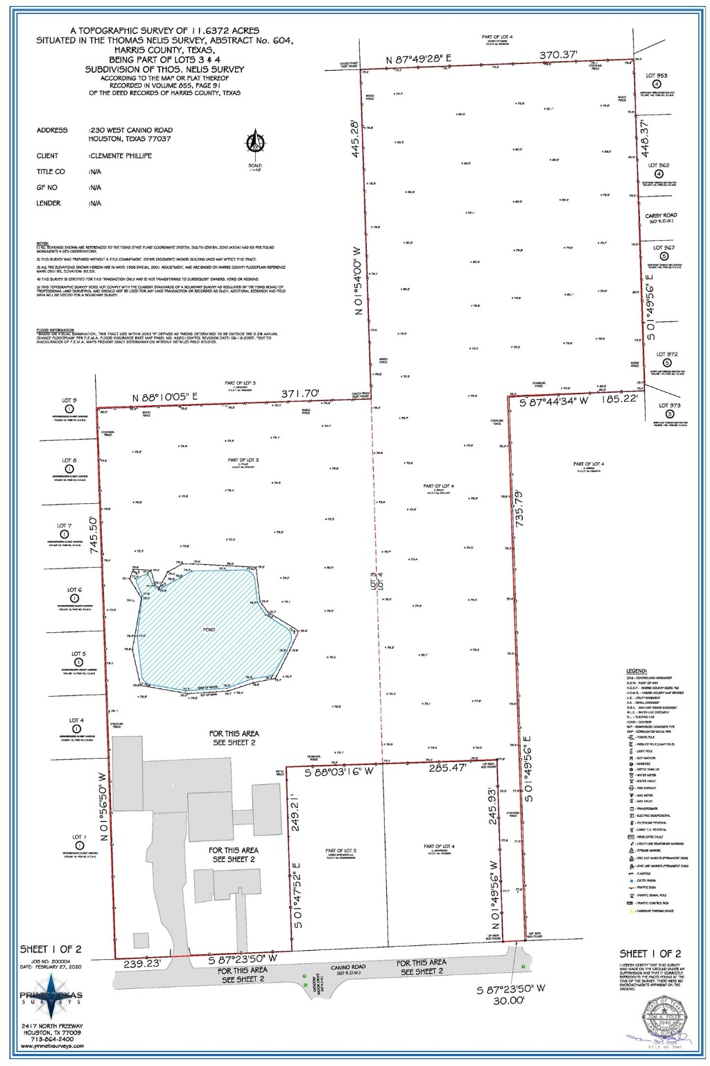 230 West Canino Road Houston, TX 77037 - Photo 9 of 17 CAD .dwg files are available