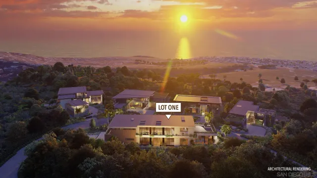an aerial view of a city with lots of residential buildings
