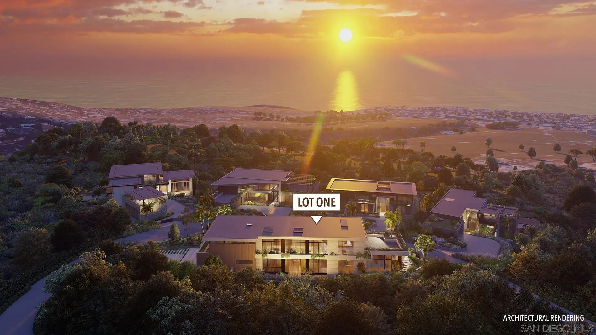 7151 Romero Loop, Unit 1 La Jolla, CA 92037 - Photo 2 of 17 an aerial view of a city with lots of residential buildings