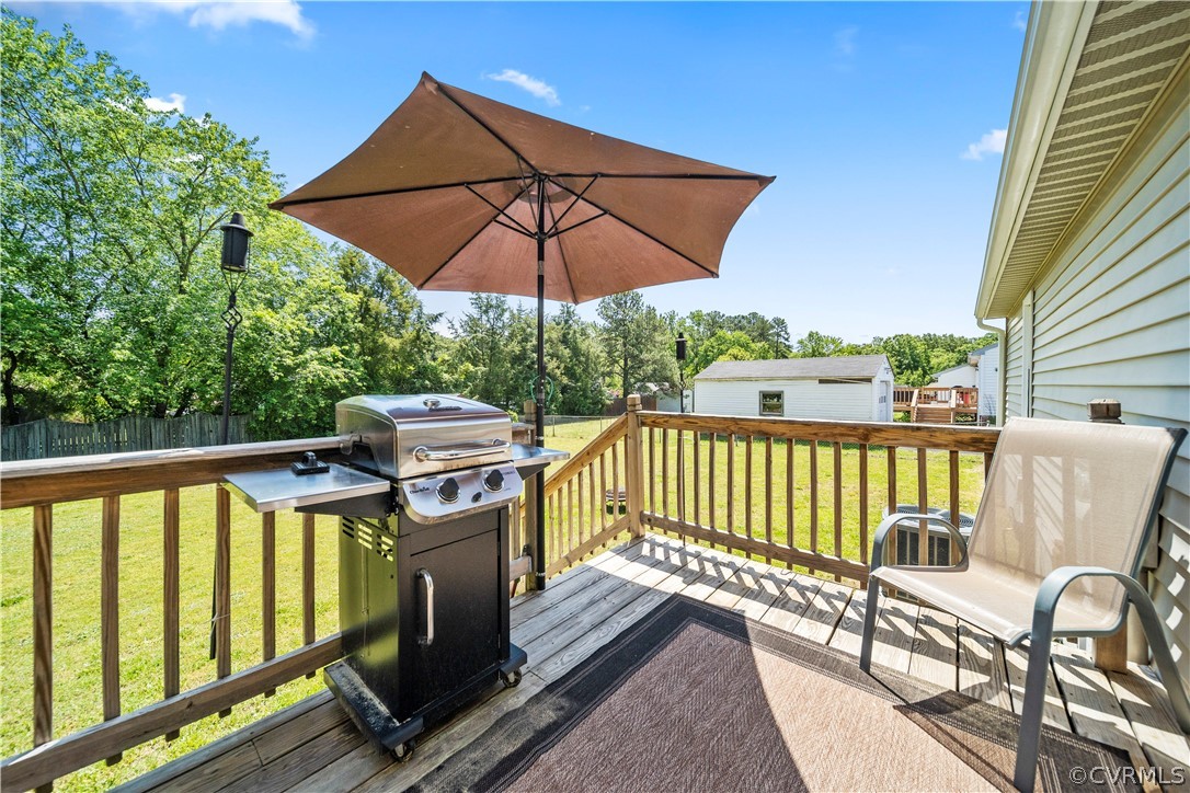 4833 Wilconna Road Chesterfield, VA 23832 - Photo 4 of 29 a view of a balcony with furniture