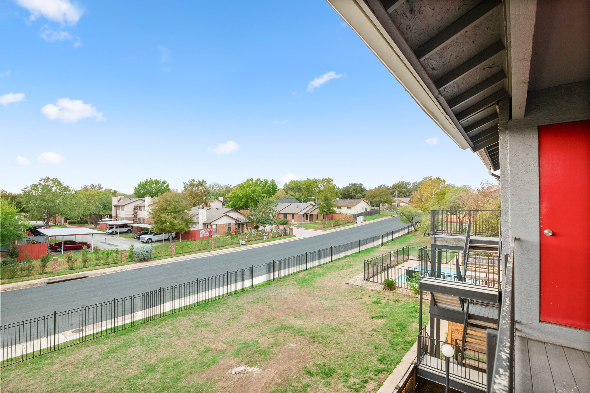 6812 South Congress Avenue, Unit 209 Austin, TX 78745 - Photo 11 of 11 View From
Apartment Complex
of the Community
shared Greenspace.
***Image may be from a different unit at the same apartment complex.