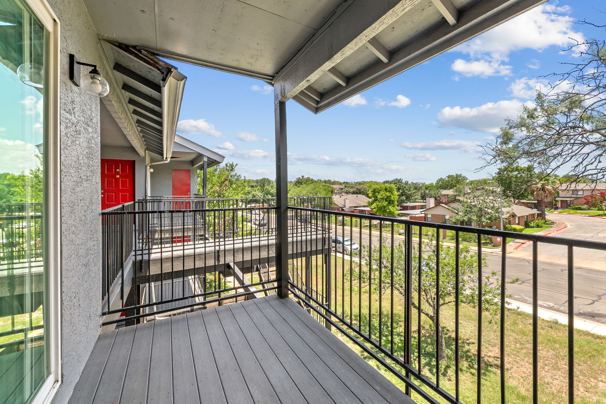 6812 South Congress Avenue, Unit 209 Austin, TX 78745 - Photo 10 of 11 View From Apartment
Complex. #209 is on
the second floor.
***Image may be from a different unit at the same apartment complex.