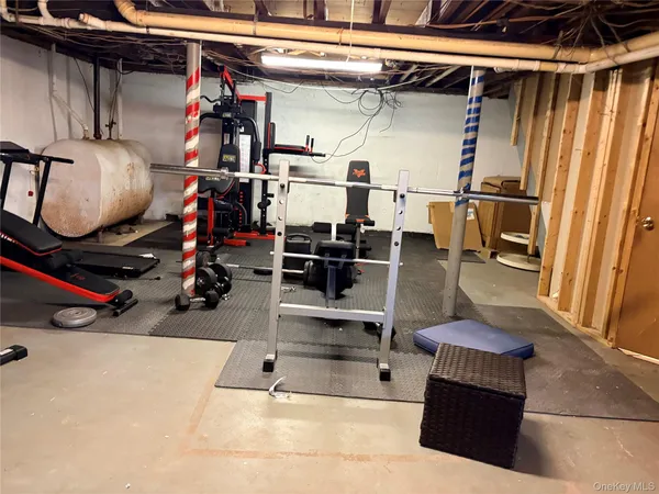 a view of gym equipment