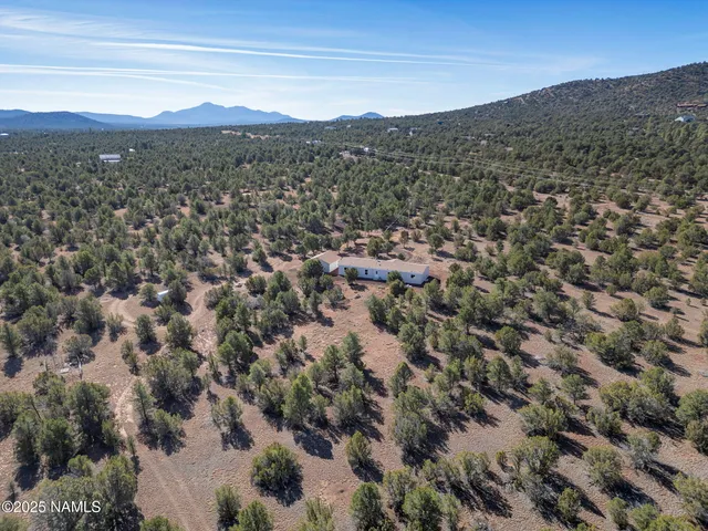 a view of city and mountain