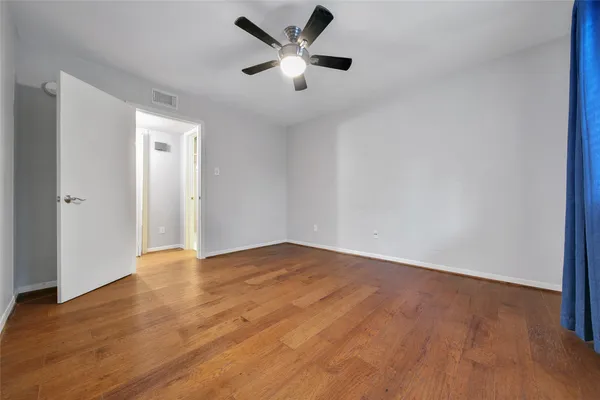 wooden floor in an empty room