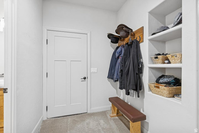 2925 Juniper Road Enterprise, UT 84725 - Photo 32 of 56 Mudroom with light colored carpet and baseboards