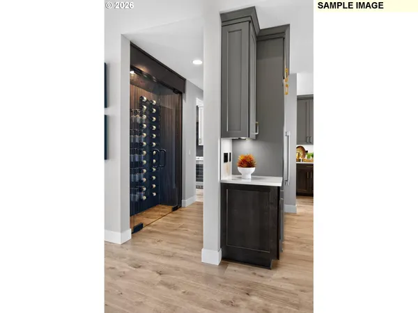 a view of living room with furniture and window