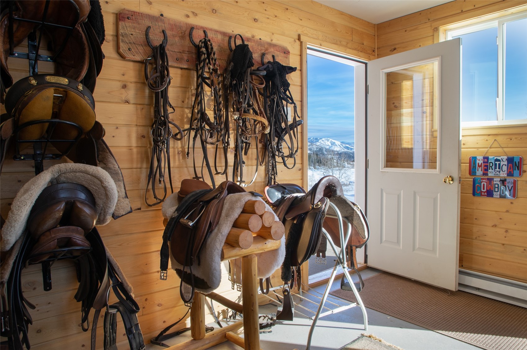 31775 Bradley Ranch Steamboat Springs, CO 80487 - Photo 22 of 49 a view of walk in closet with clothes and shoes