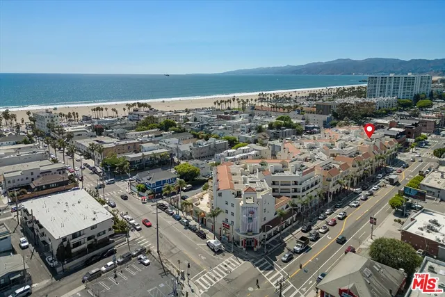 a view of city and ocean