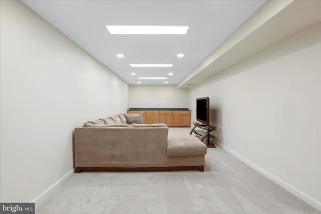 a view of balcony with hardwood