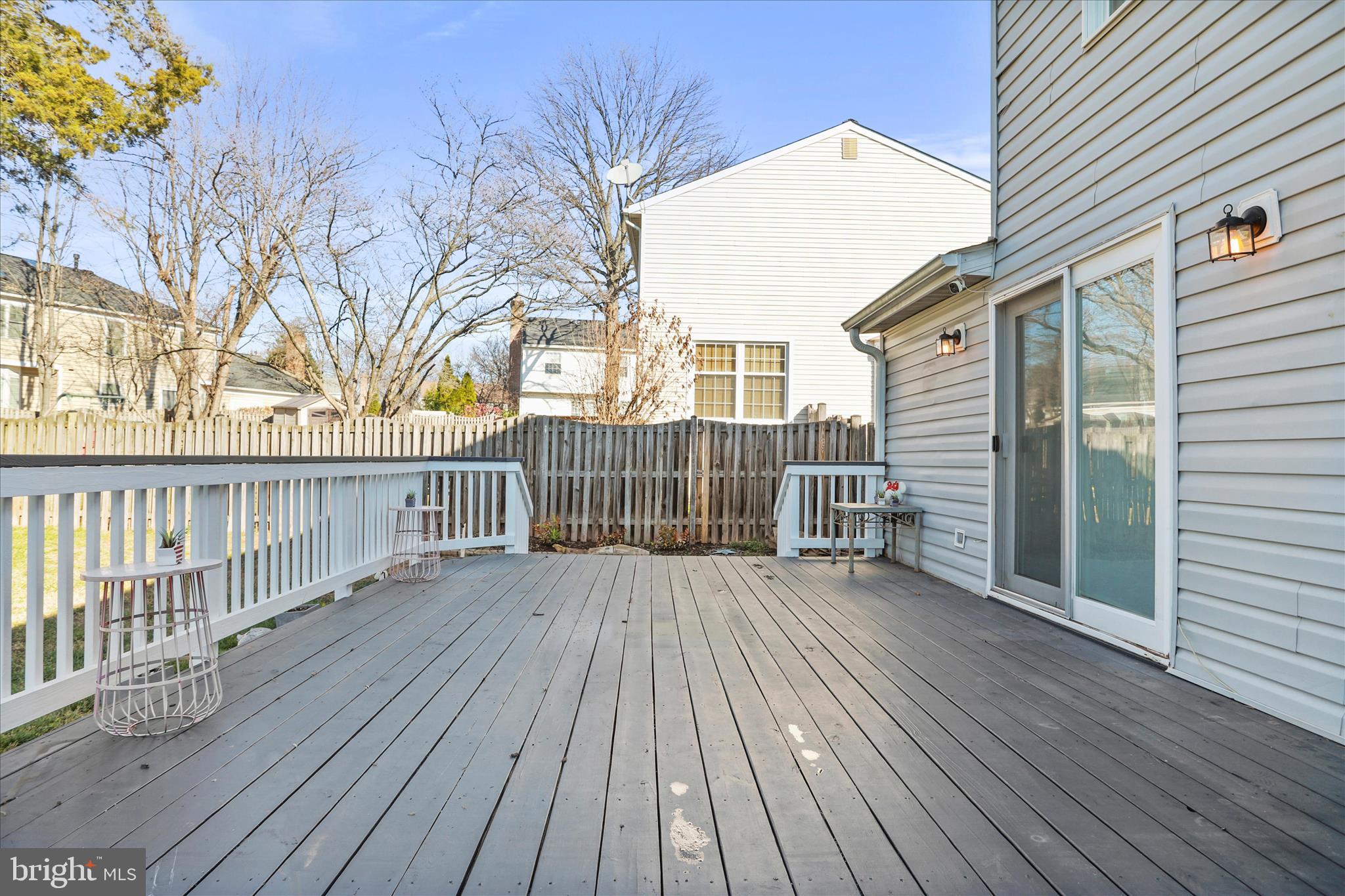 5435 Tree Line Drive Centreville, VA 20120 - Photo 44 of 51 a view of a wooden deck with a yard